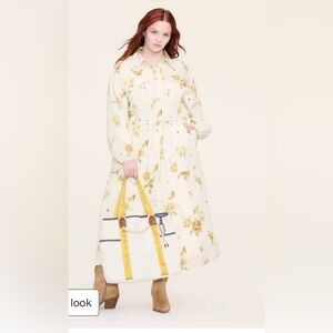 Nwt woolrich womens floral midi dress - lrg